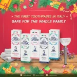 The first toothpaste of Italy Safe, no harmful substances, Pasta Delcato 1905, 5 tubes