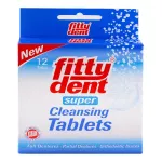 Fitty Dent Super Cleansing Tablets Fitty Cleansing, 12 grains cleaning