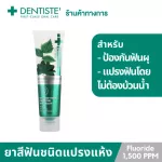 Dentiste ’Dry brush toothpaste Easy brush without water Luoride formula, anti -tooth decay, anticavity max fluoride, no bubbles, no chemicals can swallow