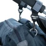 LASSIG GREEN LABEL NECKLINE SPIN DIAPER BAG, Blue Mélage