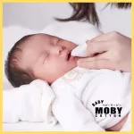 Baby Moby ผ้าก๊อซเช็ดลิ้นสเตอไรส์ บรรจุ 40 ซอง ซองละ 2 ชิ้น