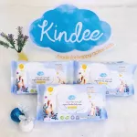 Kindy Organic Bamboo Baby Baby Pack 3 pieces Size 80 sheets, 3 pieces x 80 sheets