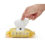 Wet tissue, wet cloth, clean skin, 80 sheets, Baby Moby, Baby Mobbie, pure water formula, 99.9% without alcohol, fluid perfume and parabens.