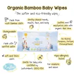 Kindy organic, Bamboo Baby Baby Vipps, 20 wet tissues, lifted 48 wrapped crates.