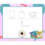 Toptoys เครื่องปั๊มนมคู่ไฟฟ้า Double Electric Breast Pump มีประกัน Cm bear มีแบตในตัว   รุ่นT025 T025