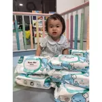 KUU-MU wet tissue, Natural Baby Wipes, wet tissue, thicker sheets, absorbed, wiping dirt, not passing the hand. Reduce bacteria accumulation