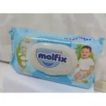 Tissue wet tissue, BABY WIPESMOLFIX from nature, 1 pack. Choose the smell.