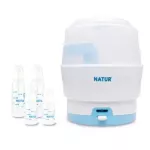 Natur - 10 minutes of electric bottle steaming machine, free 4 milk bottles