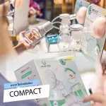 ATTITUDE MOM เครื่องปั๊มนมแบบปั๊มด้วยมือ รุ่น COMPACT MANUAL BREAST PUMP