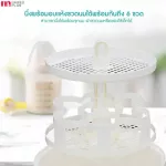 FIN, sterilization machine, dried milk bottle in the LED screen, steaming up to 6 bottles, easy to use in one button TOP-0971.