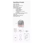 Chitida sterilized bag with UVC LED, multi -purpose bag Milk bottle storage bag Milk pump bag