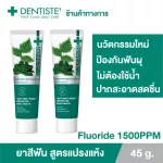 Pack 2 Dentiste 'Anticavity Max Fluoride Toothpaste 45g. - Dry brush toothpaste. Fluoride 1500PPM prevents Dental Decis
