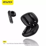 Wireless headphones, T66 ENC Bluetooth 5.3 TWS, Bluetooth headphones, IPX6, waterproof, stereo headphones Put on exercise, reduce noise, tighten the ears