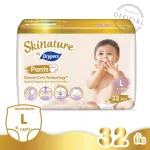 Drypers, Skinature Diapers, Size L 32 pieces