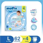 MOLFIX Extradry Molfix Extra Drama Baby diapers Pamper is successful.