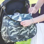 Layla diaper bag, mother's luggage Is a waterproof cloth