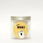 Baby Moby Plastic Jar For a cotton ball