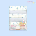 Mimibabe The Happy Duck Collection diapers, 6 pieces of colors are made from 100% cotton fibers, no chemicals.