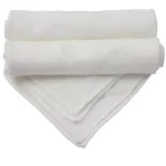 Mimibabe ผ้าอ้อมสาลูสีขาวล้วน 21"x21"