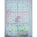 ผ้าอ้อมสาลูผ้า Cotton 100% เกรด A คุณภาพดี Size 24*24 คละลาย