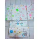 ผ้าอ้อมสาลูผ้า Cotton 100% เกรด A คุณภาพดี Size 24*24 คละลาย