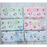 ผ้าอ้อมสาลูผ้า Cotton 100% เกรด A คุณภาพดี Size 24*24 คละลาย