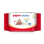Pigeon Pige Baby Baby Wipps, Chamomile formula, 20 pieces of thick fabric, pairing pack, free Baby, Hand & Mouse 20 pieces