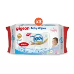 Pack 3 Pigeon Pige, Baby Vipps, 100% pure water formula mixed with 20/60 pieces of Sakura.