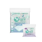 Free V Care V Care, thick thick, multi -purpose, 110 grams, free cotton ball, small stalk 100