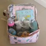 กระเป๋าเก็บนมแม่ กระเป๋าเก็บความเย็น กระเป๋าเก็บอุณหภูมิ Famed  ใส่ spectra S1 ได้ เก็บน้ำนม เก็บเครื่องปั๊มนม