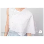 Iflin Bamboo Burp & Nurse ผ้าพาดบ่าและผ้าคลุมให้นมใยไผ่ แบบ 2 in 1  กล่องละ 2 ผืน ราคาพิเศษ