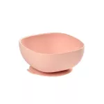 BEABA ชามซิลิโคนก้นดูด Silicone suction bowl - pink