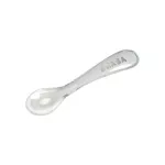 BEABA ช้อนซิลิโคน 2nd age soft silicone spoon - GREY