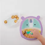 ZOO Smart Serve Plate & Bowl-UNICORN