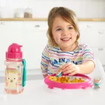 ZOO Smart Serve Plate & Bowl-Llama Dishmine Plate set