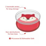 ZOO NONSLIP PLATES FOX Baby Dish
