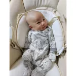 Rocking kids เก้าอี้ไฮแชร์ เปลไกวอัตโนมติ เก้าอี้ทานข้าวเด็ก Royal Smart Swing high chair  2in1 multifunction