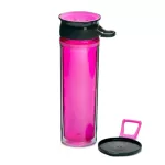 WOWGEAR DOUBLE WALL TRITAN, a glass of water, not spilled, no need to open a drink 600ml