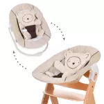Alpha Bouncer 2in1 chair, gray, alpha bouncer 2in1, beige