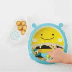 ZOO Smart Serve Plate & Bowl-BEE Plate Plate set