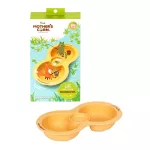 MOTHER's Corn, a food tray made of 2 corn. MOTHER's Corn Enjoy Fishing Twin Bowl. Put food for children for 6 months or more.