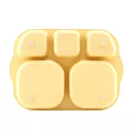 MOTHER'S CORN, a rating tray, school food, School Bus Platter, heat resistant and cold For children aged 1 year and over