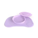 Twisthake, a plate set with a click mat and plate silicone pad for children aged 6 months or more.