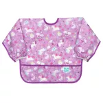 BUMKINS SLEEVE BIB long-sleeved apron is suitable for 6-24 months. Unicorn SU-18 pattern.
