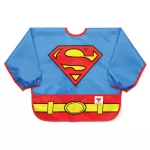 Bumkins ผ้ากันเปื้อนแขนยาว Collections DC รุ่น Sleeve Bib เหมาะกับน้อง 6-24 เดือน ลาย Super Man