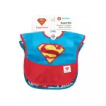 BUMKINS 2 pieces of waterproof Pack aprons, Collections DC model Super Bib PK2, suitable for 6-24 months, Super Man pattern.
