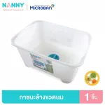 NANNY MICRO+ Multipurpose sink. Microban bottle washed with bacteria. Can pour out the water without lifting
