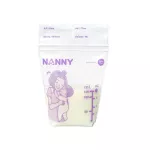 NANNY 4 ounce milk storage bags, Munin Munin 1 box, 70 bags/mixed 4 colors in one box with BPA Free