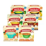 Hooray! Baby supplements are ready to eat for children 10 months or more, a total of 6 flavors, 140 grams -6 pieces.