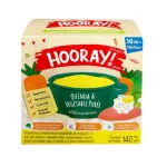 Hooray! Baby supplements are ready to eat for children 10 months or more, a total of 6 flavors, 140 grams -6 pieces.